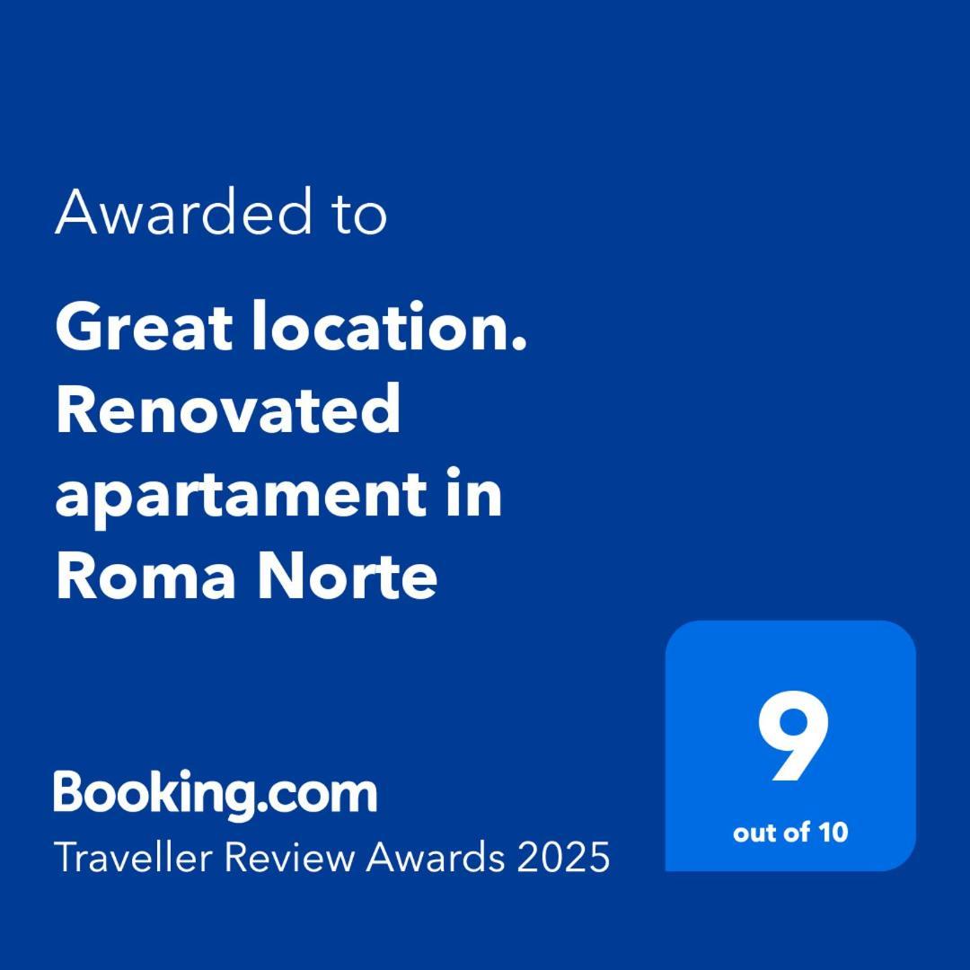 Great Location. Renovated Apartament In Roma Norte Mexico City Exterior photo
